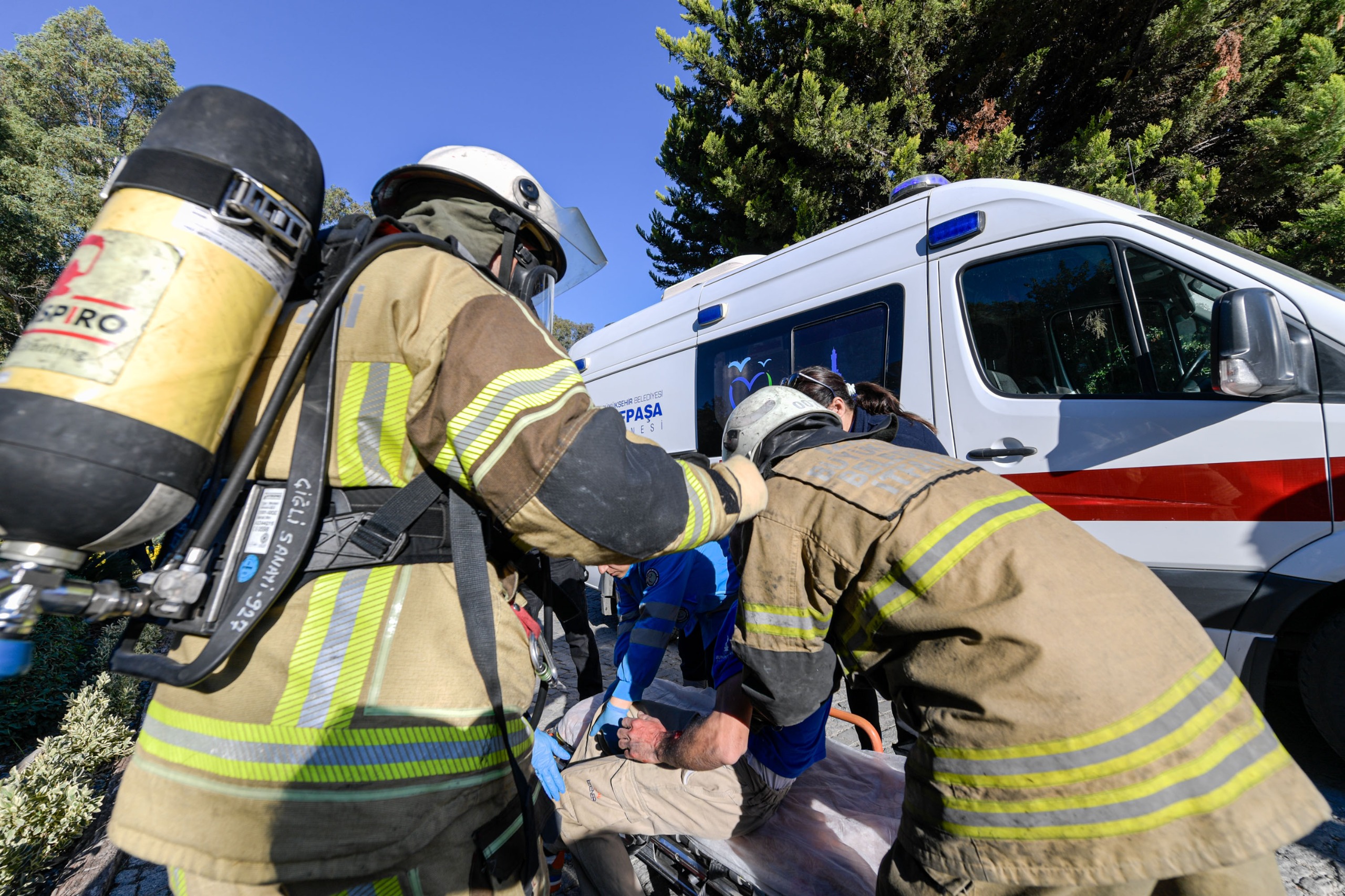 DOĞAL YAŞAM PARKI’NDA ACİL DURUM TATBİKATI