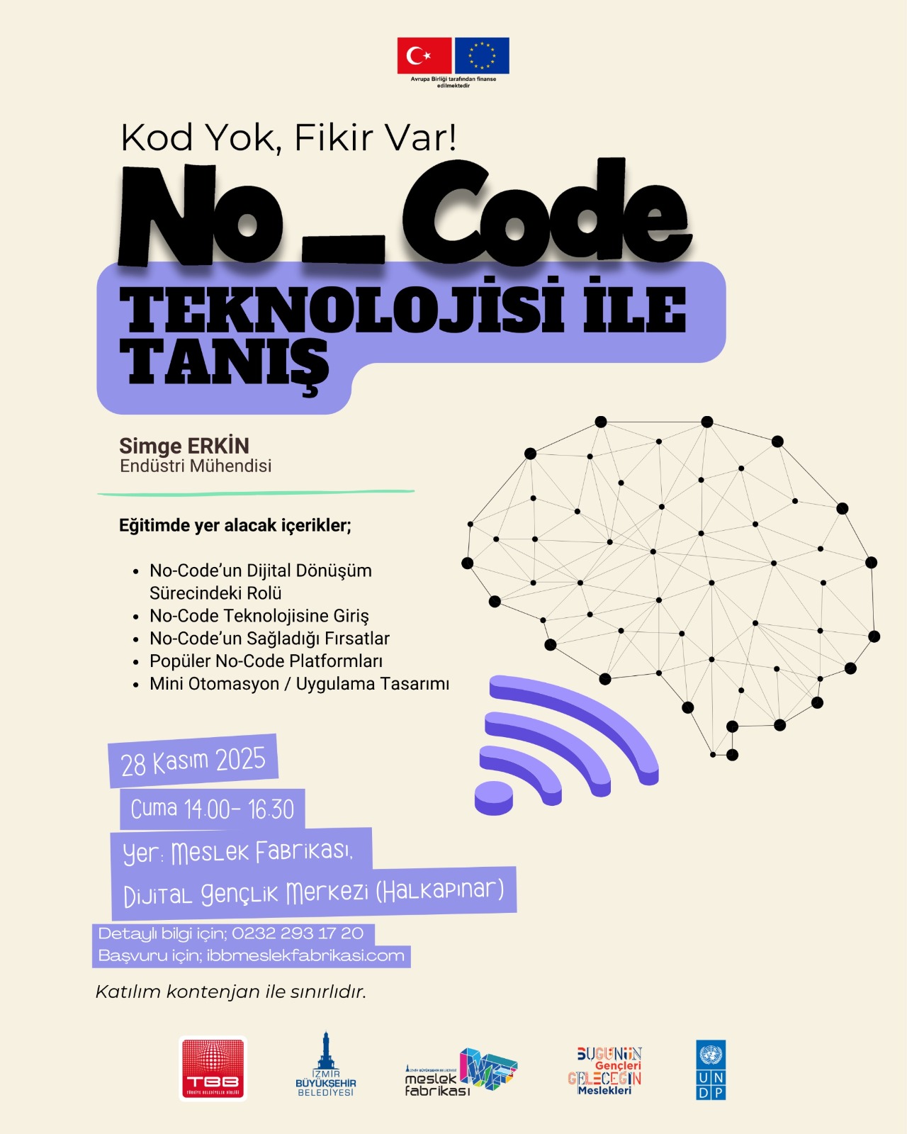 MESLEK FABRİKASI NO-CODE TEKNOLOJİSİYLE TANIŞTIRIYOR