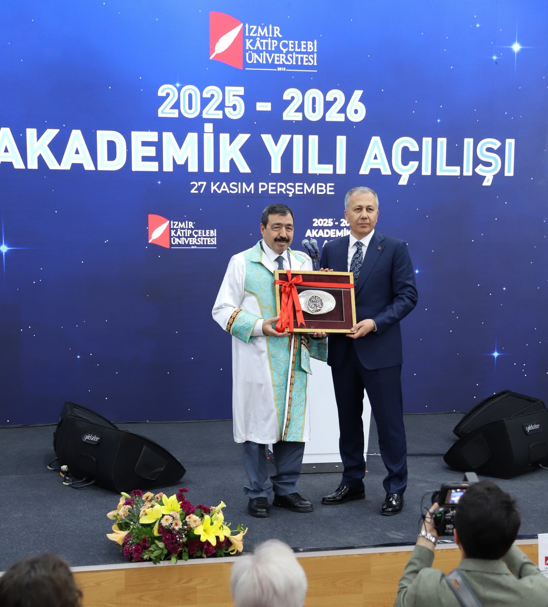 BAKAN YERLİKAYA AKADEMİK AÇILIŞA KATILDI
