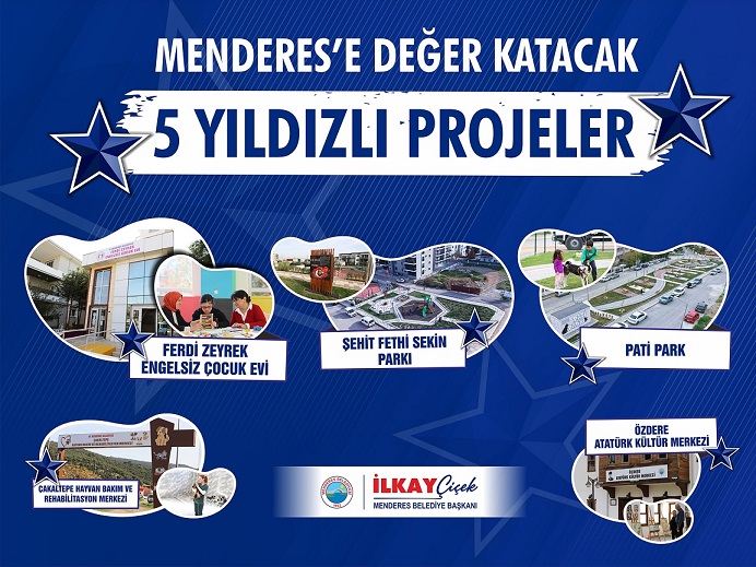 MENDERES’TE 5 BÜYÜK PROJE AÇILDI