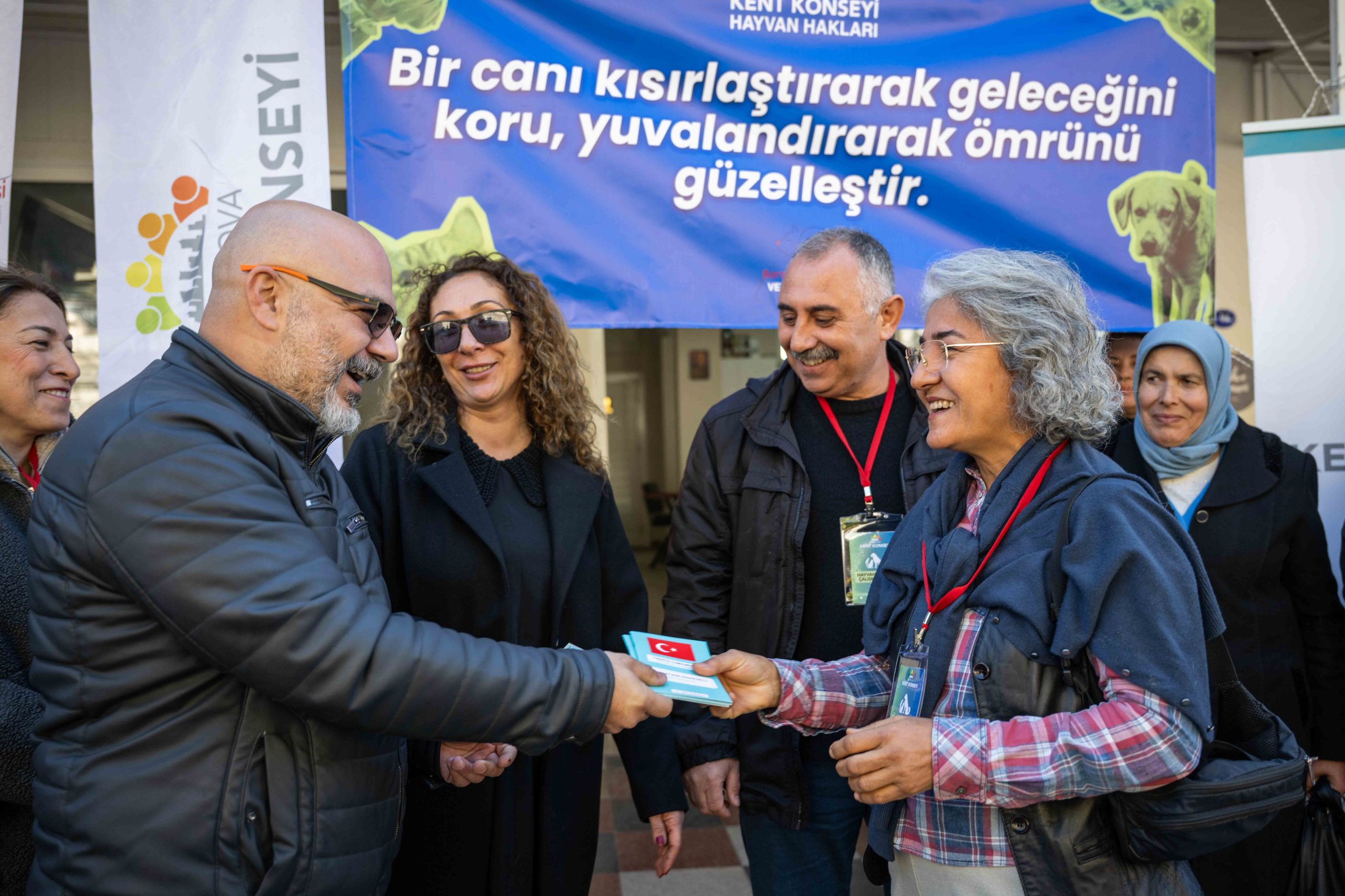 55 SOKAK CANI YENİ YUVASINA KAVUŞTU