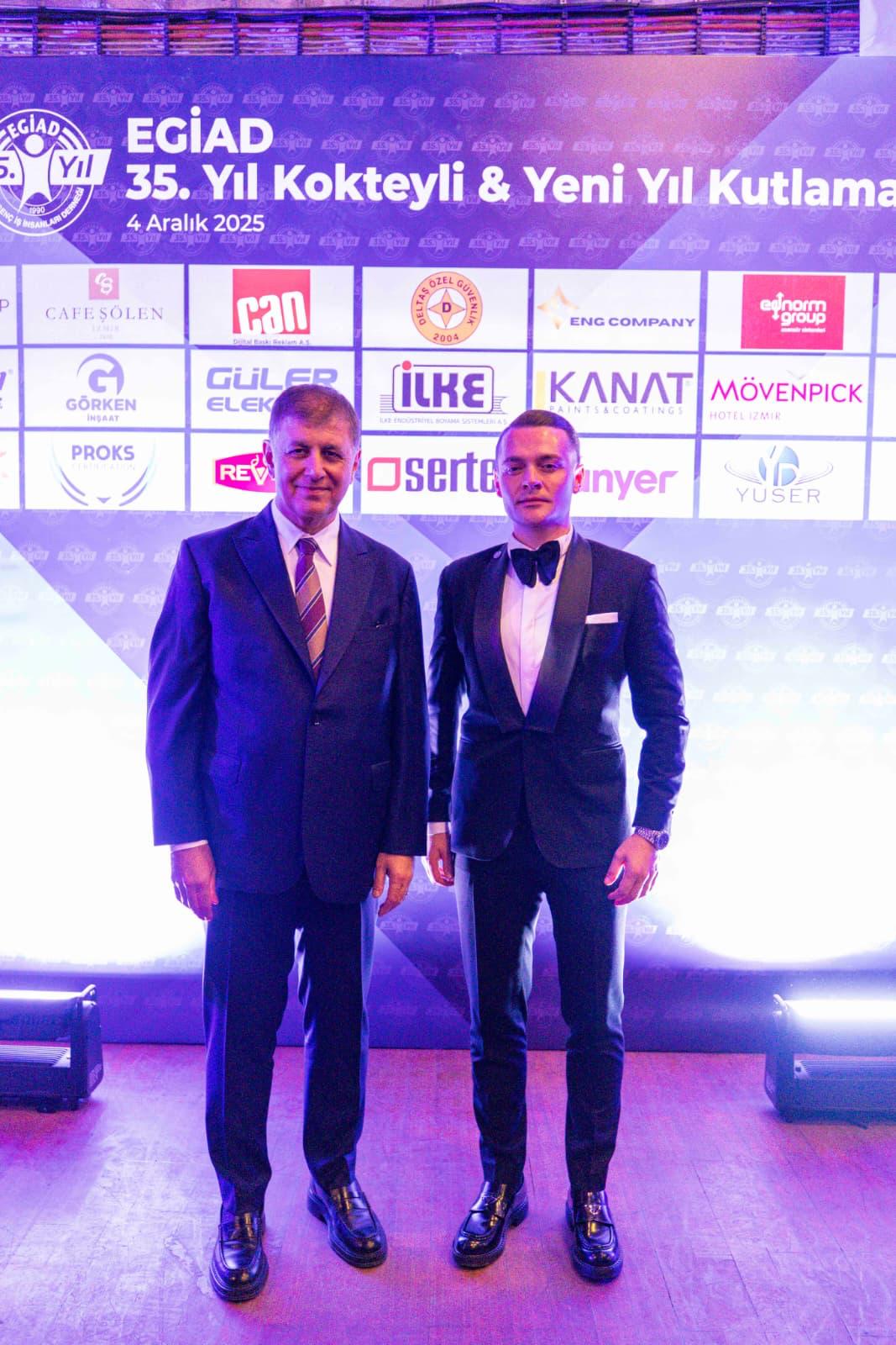 EGİAD YENİ YAŞINI VE YENİ YILINI BİRLİKTE KUTLADI