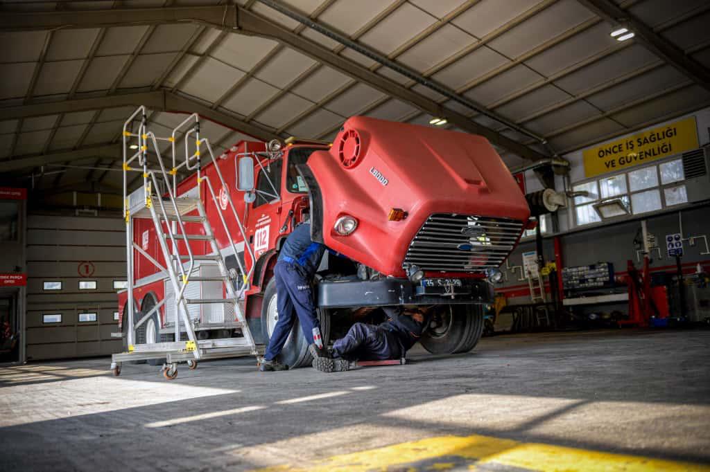 İTFAİYE ARAÇLARININ BAKIM ÜSSÜ: MEKATRONİK ATÖLYESİ