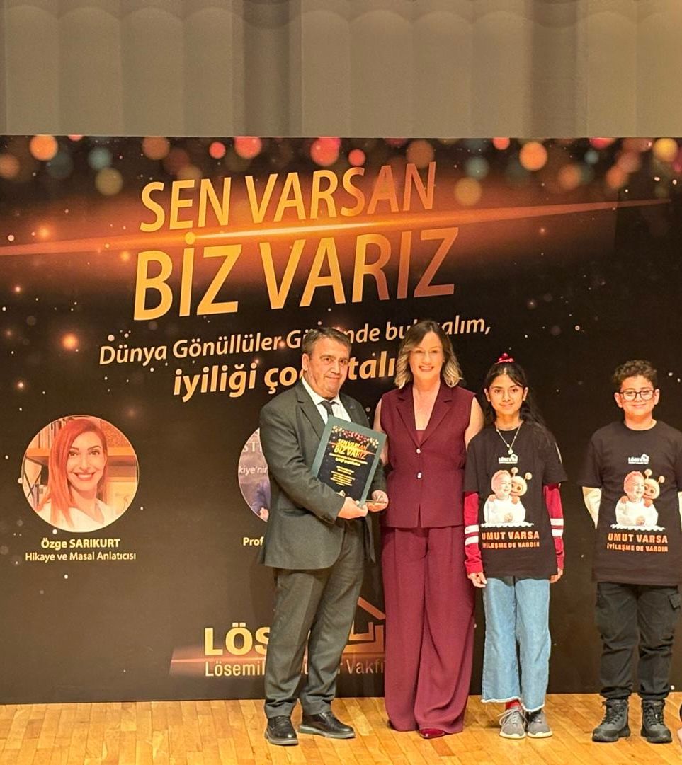 LÖSEV YILIN BASIN GÖNÜLLÜSÜ ÖDÜLÜ MURAT DEMİRCAN’A VERİLDİ