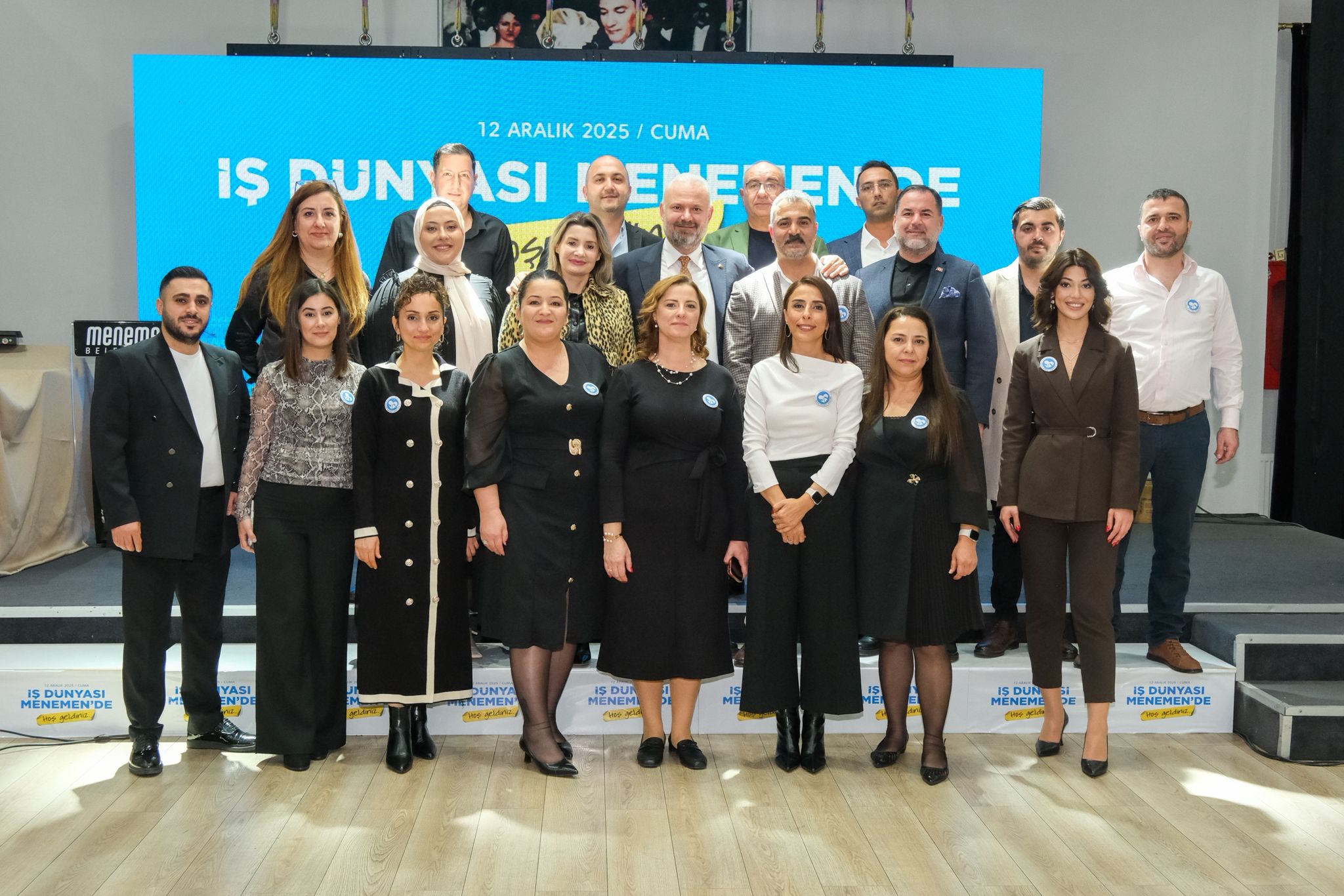 İŞ DÜNYASI MENEMEN’DE BULUŞTU İŞ DÜNYASI MENEMEN’DE BULUŞTU