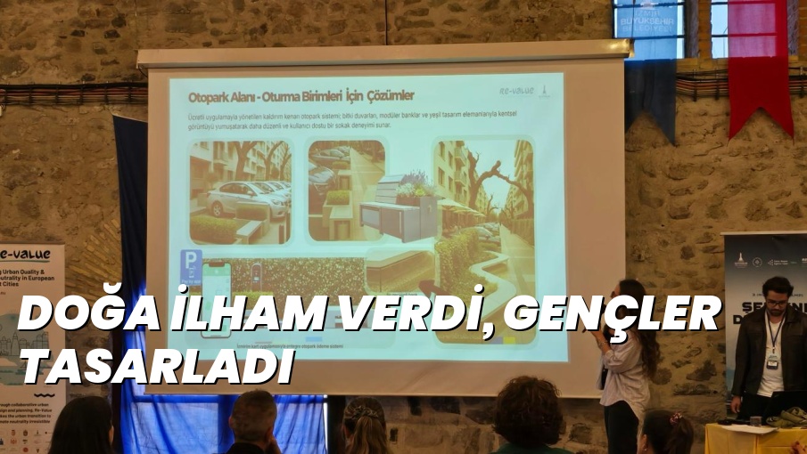 DOĞA İLHAM VERDİ, GENÇLER TASARLADI